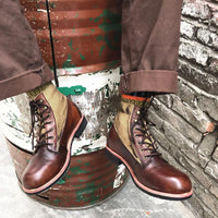Handmade Retro Ankle Boots Bernard – Vintage Slip-On Comfort-5.0-State of Style