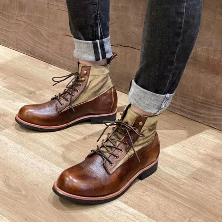 Handmade Retro Ankle Boots Bernard – Vintage Slip-On Comfort-5.0-State of Style