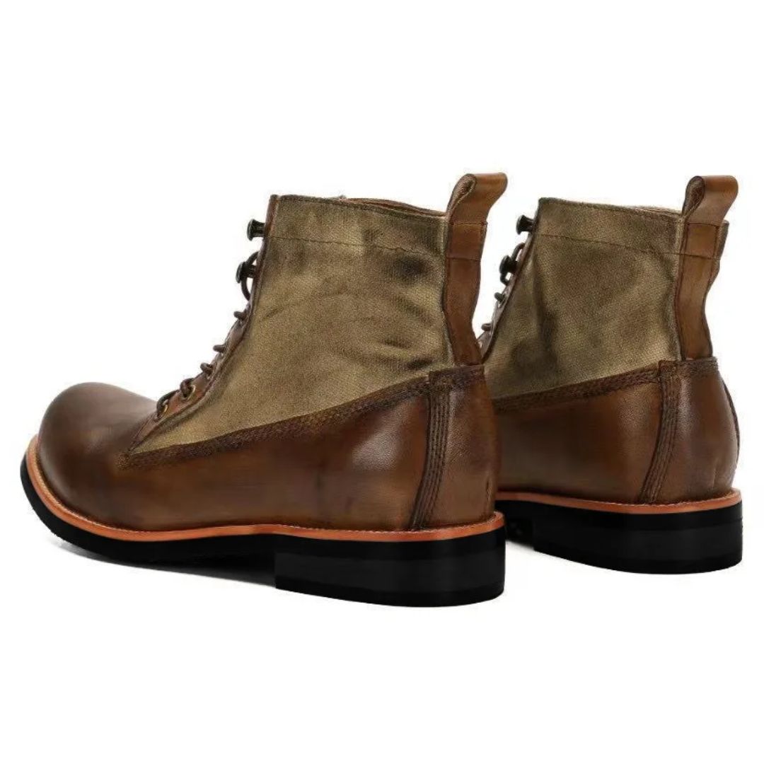 Handmade Retro Ankle Boots Bernard – Vintage Slip-On Comfort-5.0-State of Style