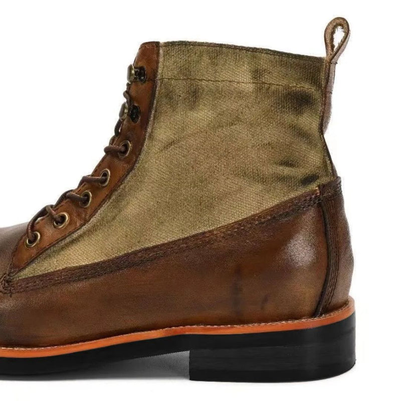Handmade Retro Ankle Boots Bernard – Vintage Slip-On Comfort-5.0-State of Style
