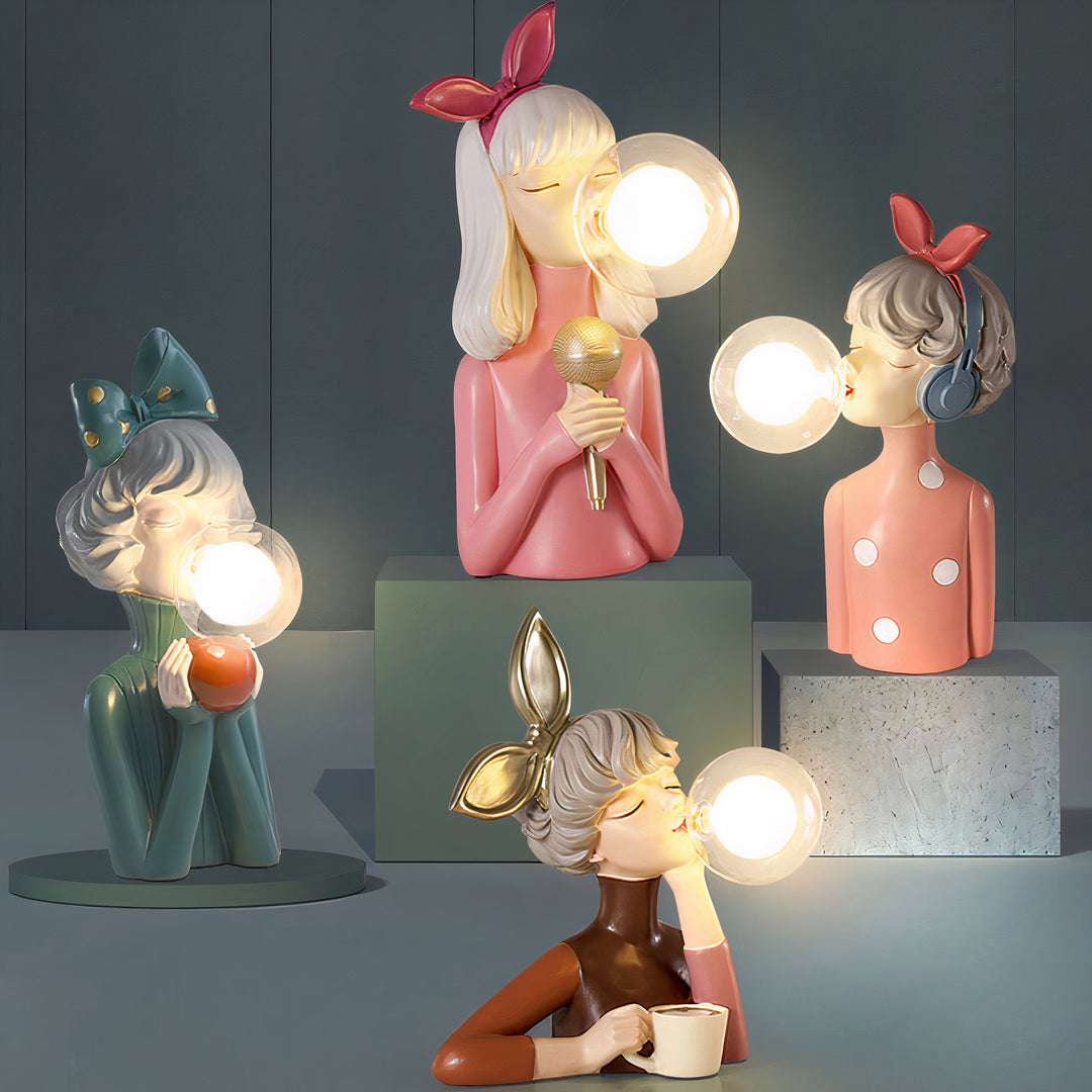 Handmade Table Lamp - CraftGlow-4 Sisters Complete Set-State of Style