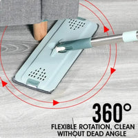 Handsfree Flat Press Mop with Bucket - FlexiMop-3 cloths-State of Style