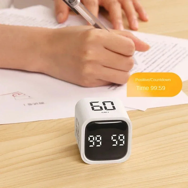Handy Timer with Gravity Sensor - TimeMaster-White-State of Style
