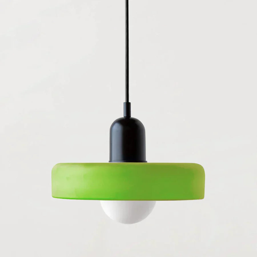 Hanging Ceiling Lamp - NordicLuxe-White-Red-25 x 18 cm-State of Style