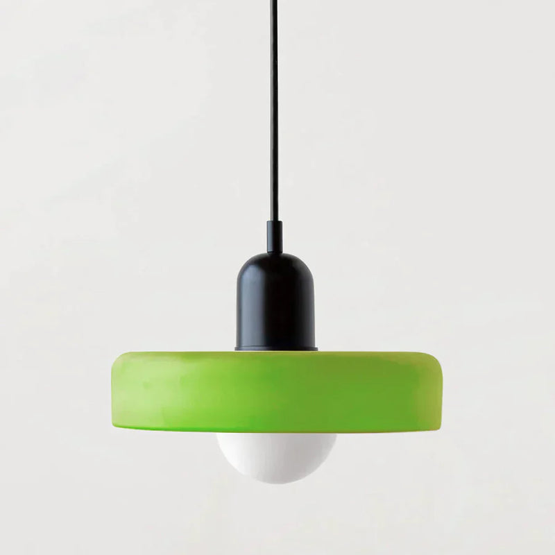 Hanging Ceiling Lamp - NordicLuxe-White-Red-25 x 18 cm-State of Style