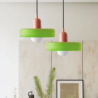 Hanging Ceiling Lamp - NordicLuxe-White-Red-25 x 18 cm-State of Style