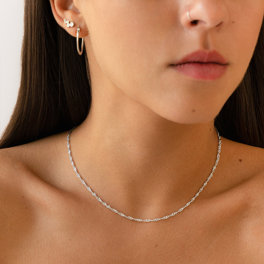 Hanging Necklace - Aurélie-Gold-State of Style