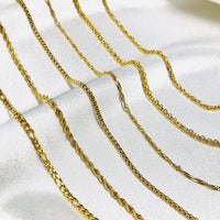 Hanging Necklace - Aurélie-Gold-State of Style