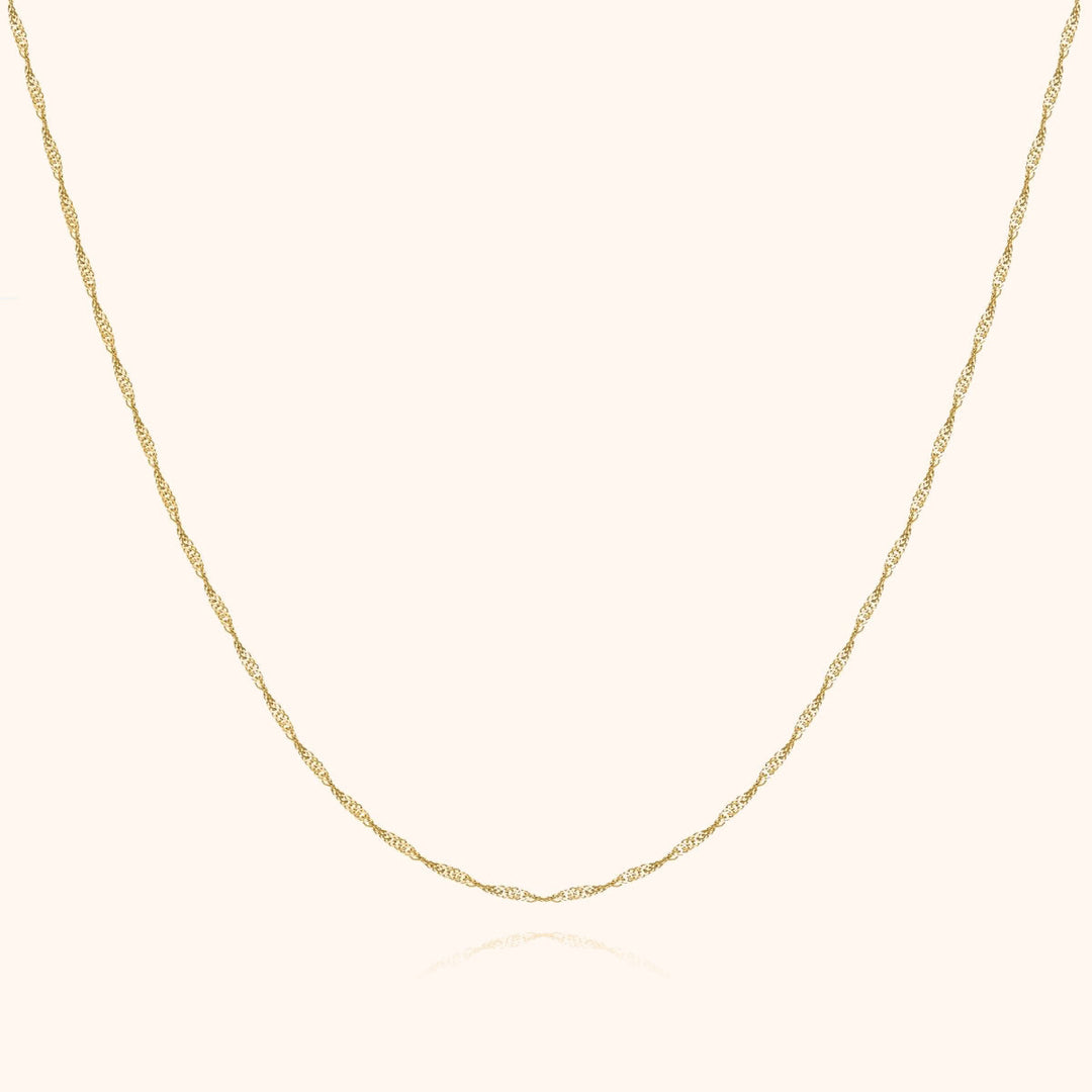 Hanging Necklace - Aurélie-Gold-State of Style