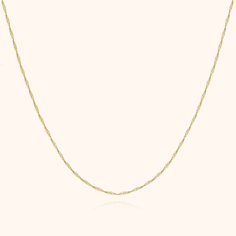 Hanging Necklace - Aurélie-Gold-State of Style
