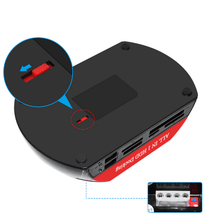 Hard Drive Docking Station – DataLift-Micro USB-State of Style