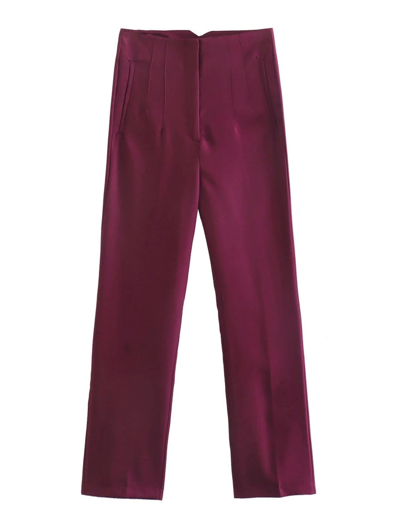 HarleenPants | Women's Stylish & Comfortable Trousers-Beige-XS-State of Style