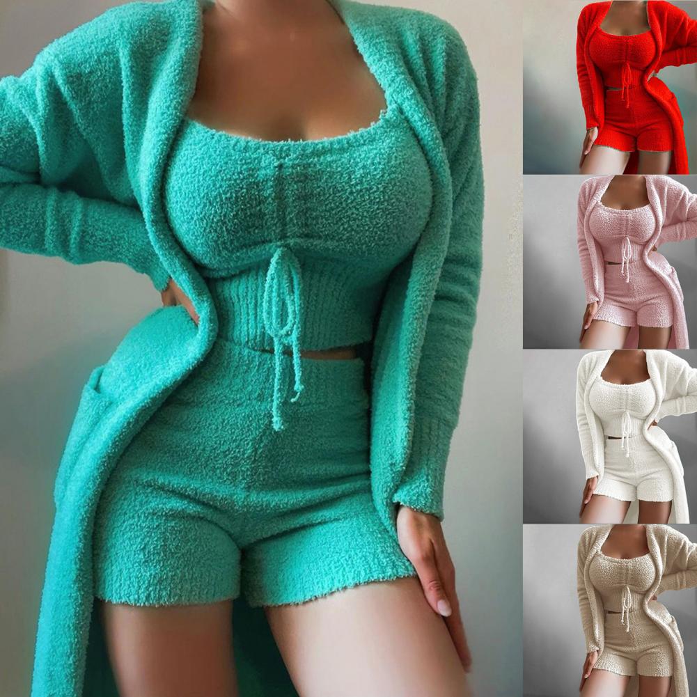 HarveysPakje | Women's Comfortable Loungewear Set-Green-S-State of Style