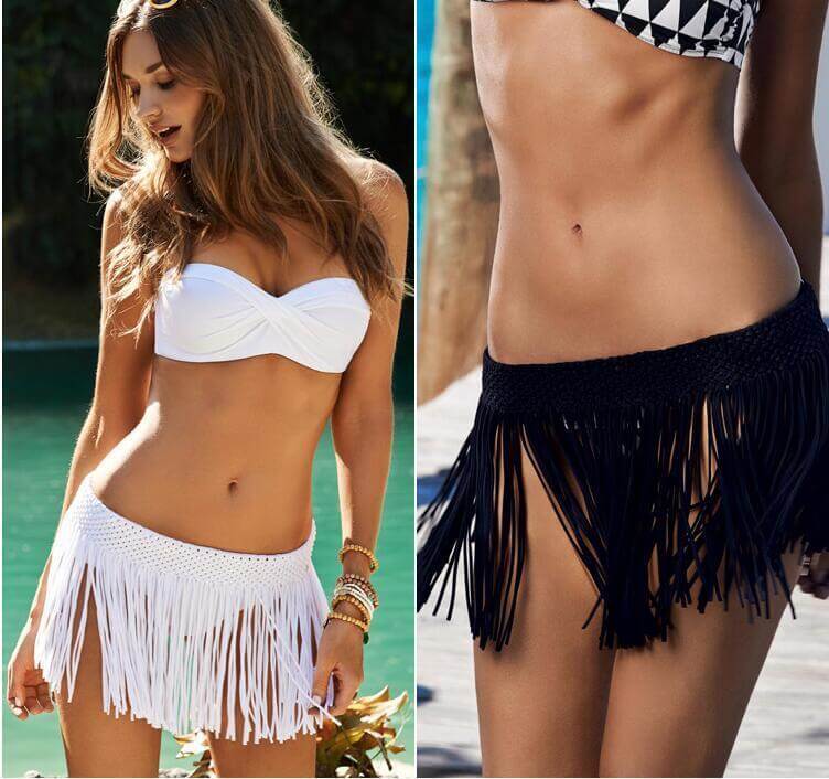 Hawaii Skirt | Stylish & Flowy Ibiza-Inspired Summer Skirt-Orange-State of Style