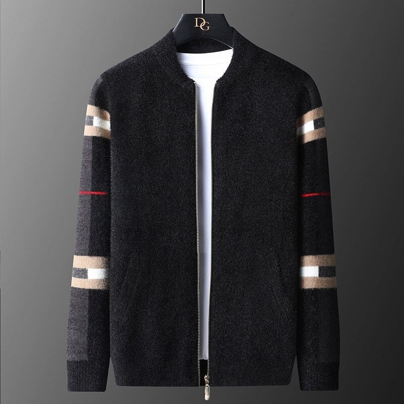 HayleesVest | Women's Luxurious Cashmere Cardigan-Black-XS-State of Style