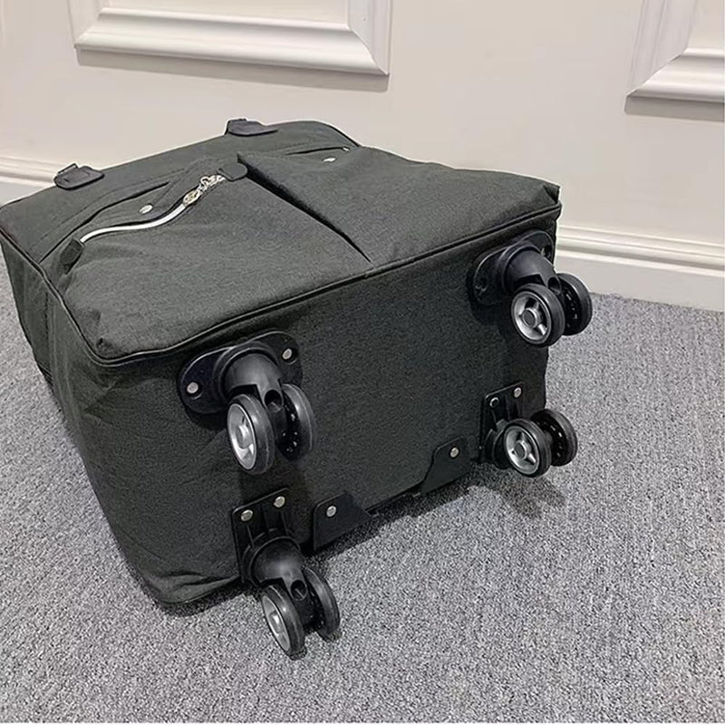 Lightweight Carry-On Luggage with Spinner Wheels and Laptop Compartment