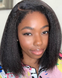 HD Lace Wig 5x5 Kinky Straight – Zamira-25 cm (10 inches)-State of Style