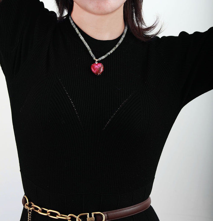 Healing Heart Beaded Necklace - Nova-State of Style
