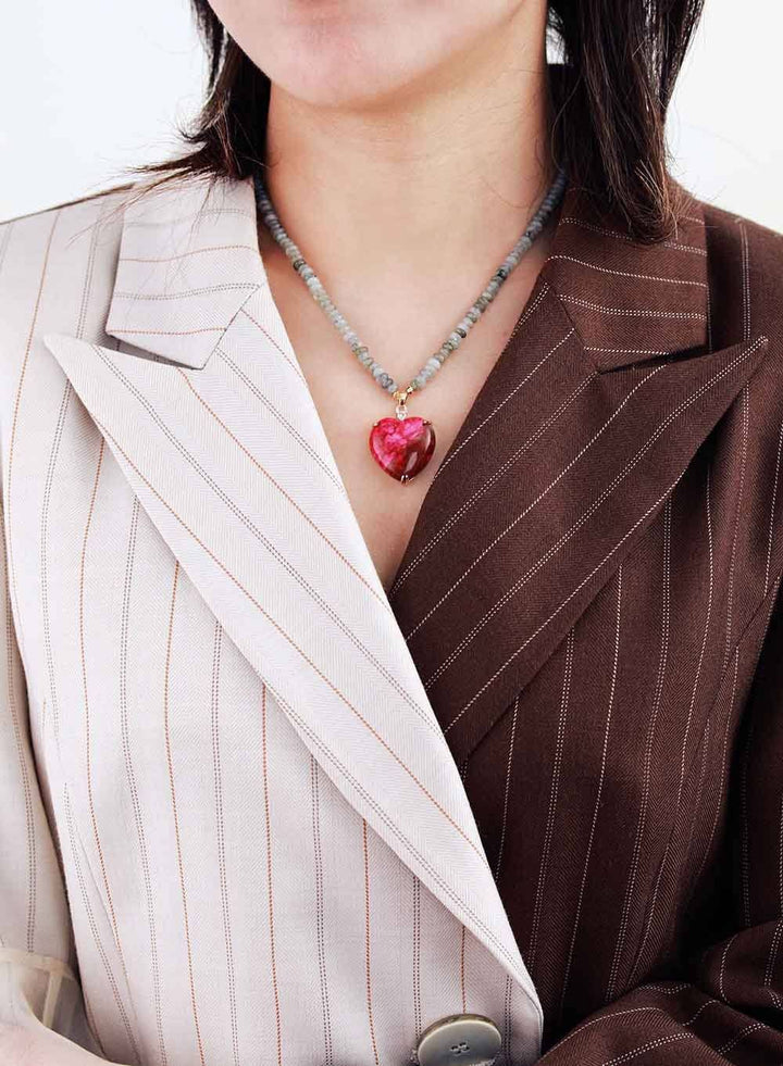 Healing Heart Beaded Necklace - Nova-State of Style