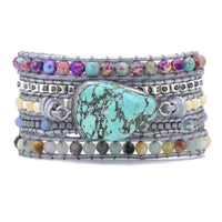 Healing Turquoise Wrap Bracelet - Amara-State of Style