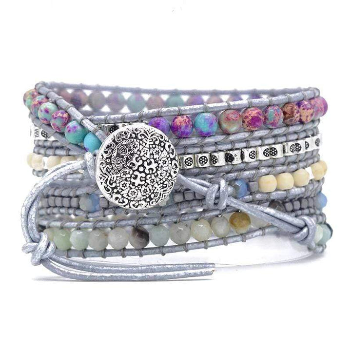 Healing Turquoise Wrap Bracelet - Amara-State of Style