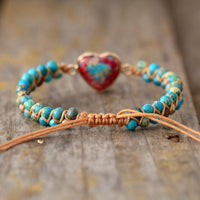 Heart of Passion Friendship Bracelet - Amalina-Red-State of Style