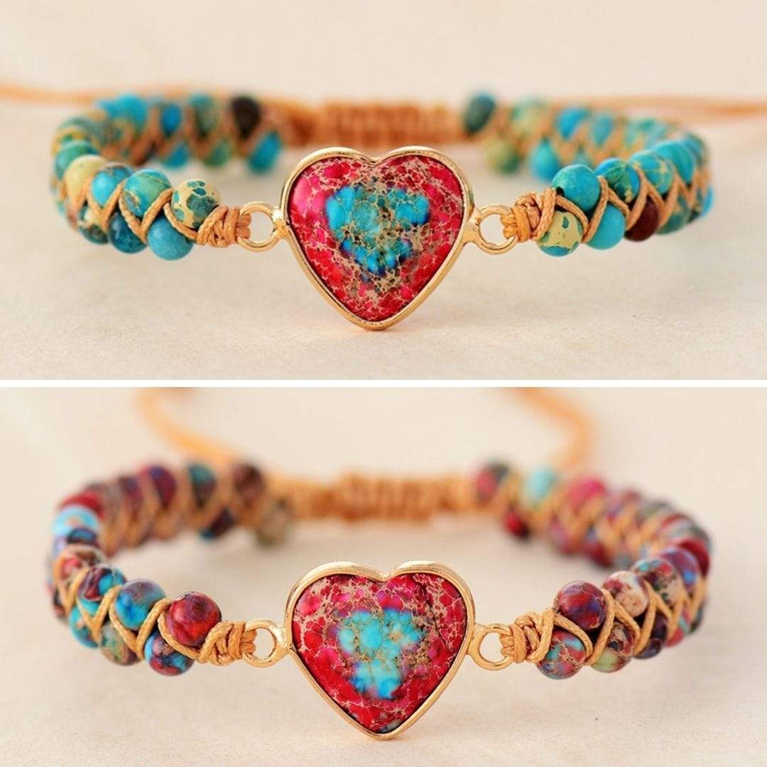 Heart of Passion Friendship Bracelet - Amalina-Red-State of Style