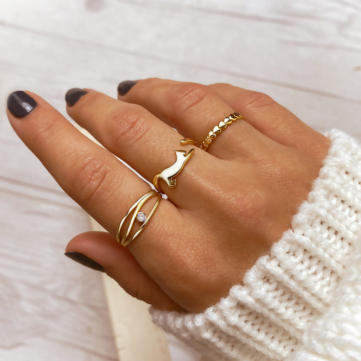 Heart Ring - Aurora-Silver-5-State of Style