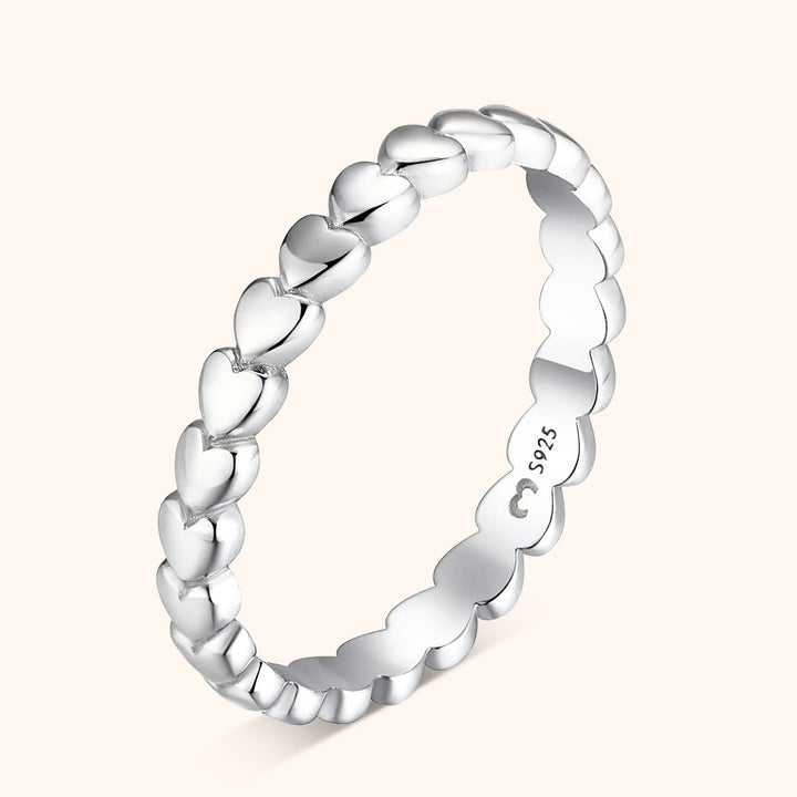 Heart Ring - Aurora-Silver-5-State of Style