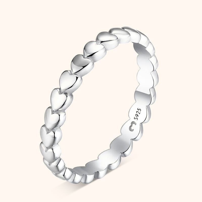 Heart Ring - Aurora-Silver-5-State of Style