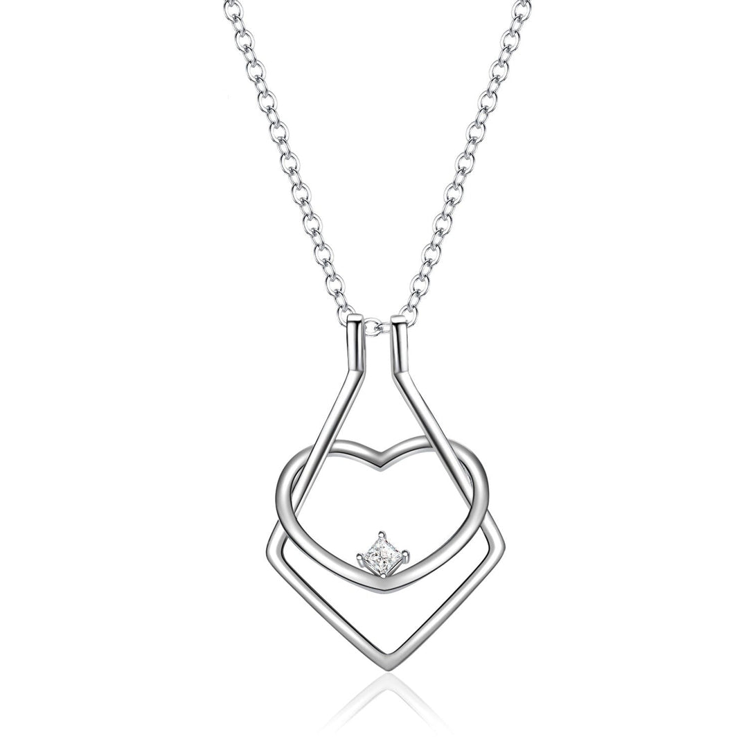Heart Ring Holder Necklace - Amelina-State of Style