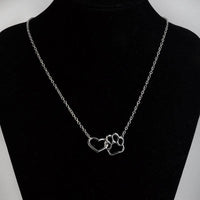 Heartwarming Necklace for Animal Lovers - PawHeart-Gold-State of Style