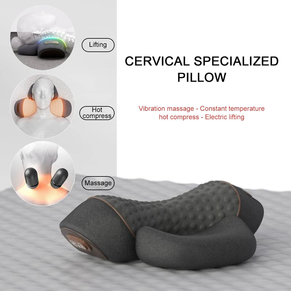 Heat Pillow - RelaxNeck-Black-State of Style
