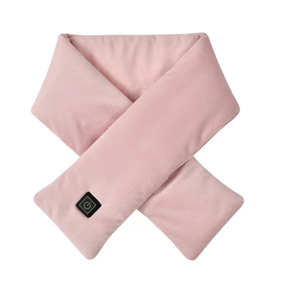 Heated Neck Scarf for Neck Pain Relief - ThermaWrap-Pink-State of Style