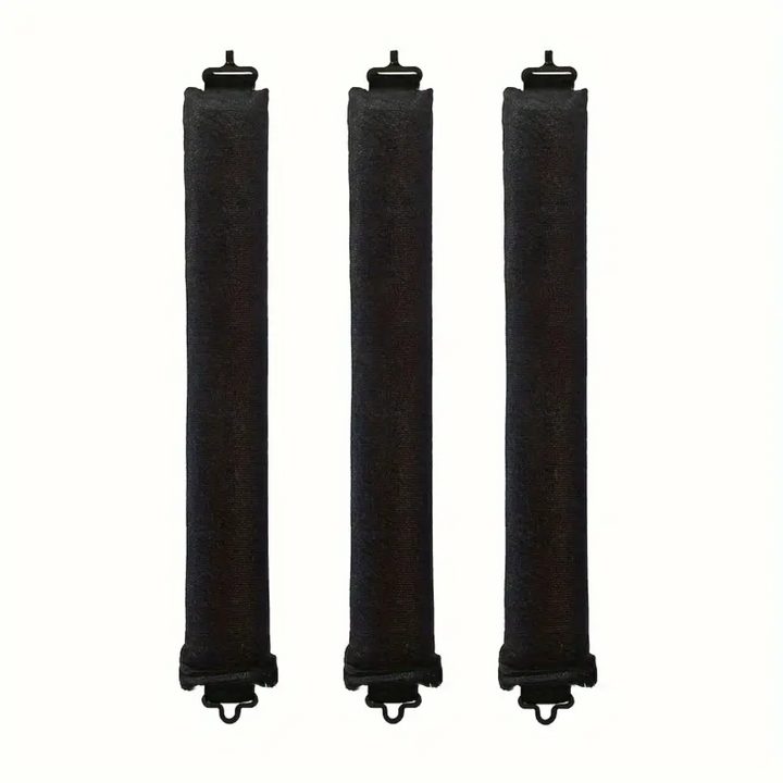 Heatless Hair Curler Set - Soft Curls While You Sleep-Black-3 pieces-State of Style