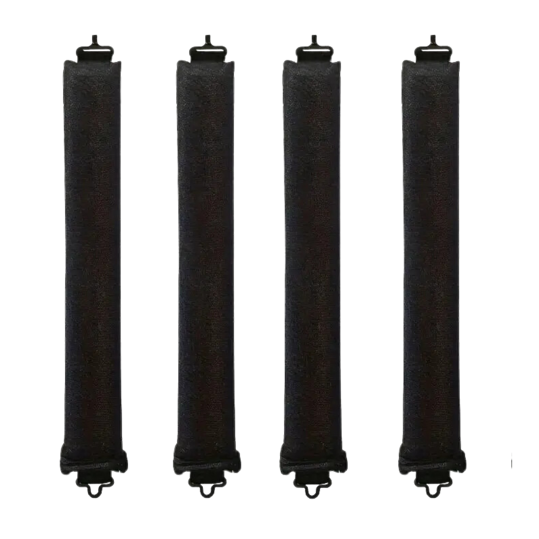 Heatless Hair Curler Set - Soft Curls While You Sleep-Black-4 pieces-State of Style