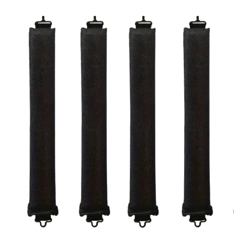 Heatless Hair Curler Set - Soft Curls While You Sleep-Black-4 pieces-State of Style