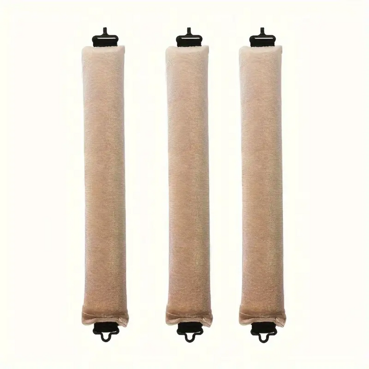 Heatless Hair Curler Set - Soft Curls While You Sleep-Khaki-3 pieces-State of Style