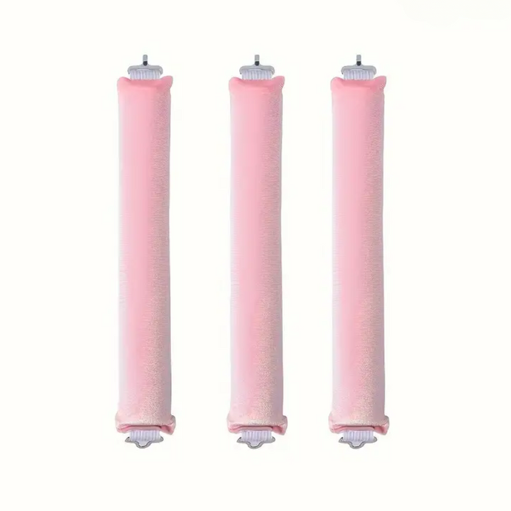 Heatless Hair Curler Set - Soft Curls While You Sleep-Pink-3 pieces-State of Style