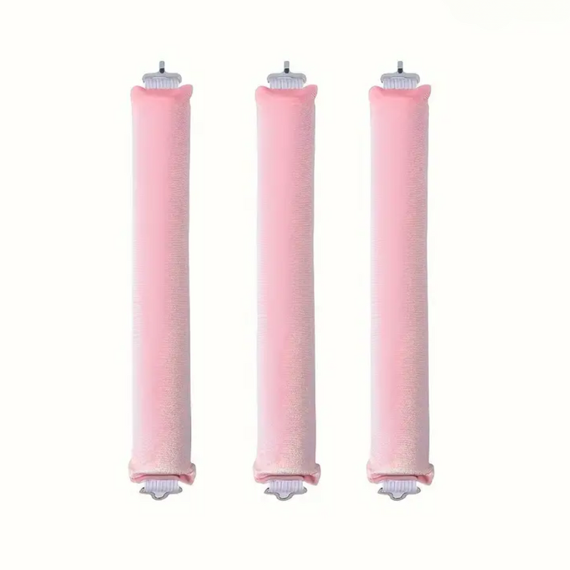 Heatless Hair Curler Set - Soft Curls While You Sleep-Pink-3 pieces-State of Style