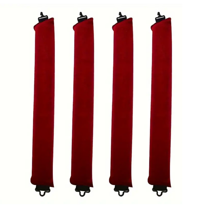 Heatless Hair Curler Set - Soft Curls While You Sleep-Red-4 pieces-State of Style
