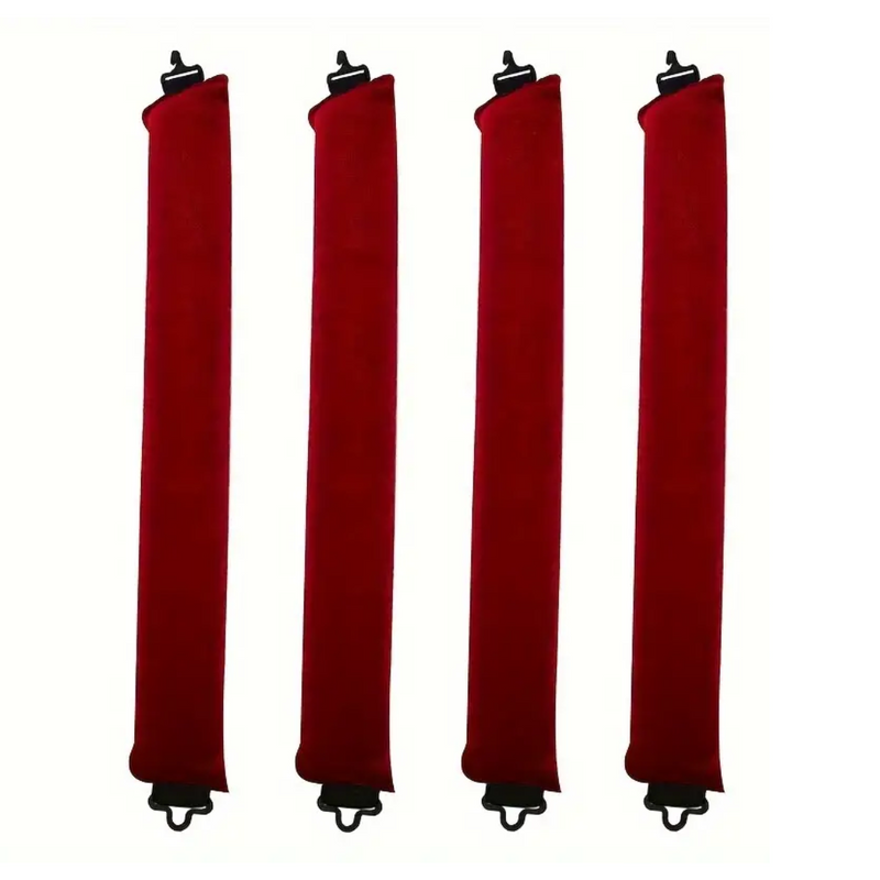 Heatless Hair Curler Set - Soft Curls While You Sleep-Red-4 pieces-State of Style