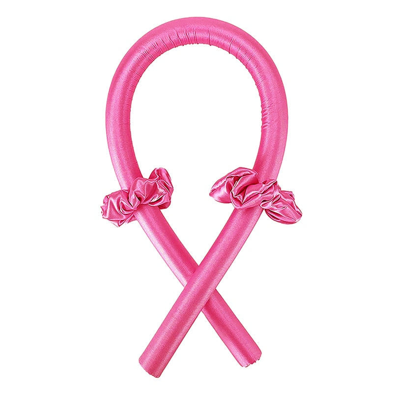 HeatlessCurls | No-Heat Curlers for Effortless Waves-Rose Red-State of Style