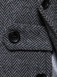 Herringbone Blazer for Men - Niklas-Khaki-S-State of Style