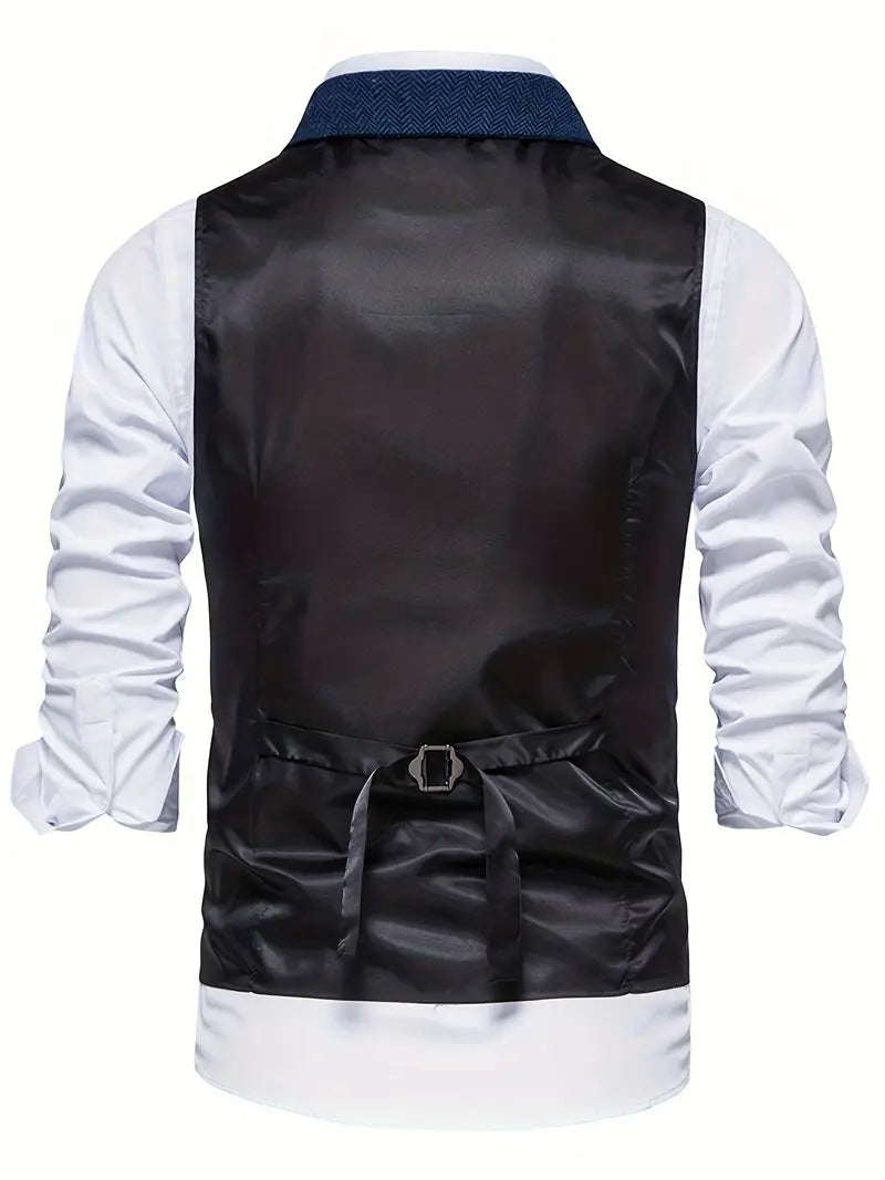 Herringbone Blazer for Men - Niklas-Khaki-S-State of Style