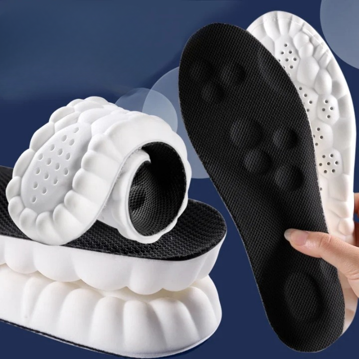 HIGH ELASTIC SPORTS INSOLES - CUSTOM SUPPORT & COMFORT-Black-3 - 3.5-State of Style
