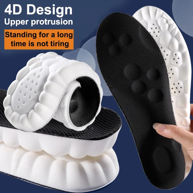 HIGH ELASTIC SPORTS INSOLES - CUSTOM SUPPORT & COMFORT-Grey-3 - 3.5-State of Style