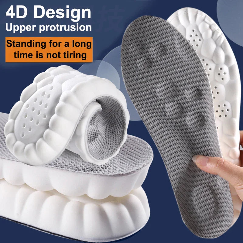 HIGH ELASTIC SPORTS INSOLES - CUSTOM SUPPORT & COMFORT-Grey-3 - 3.5-State of Style