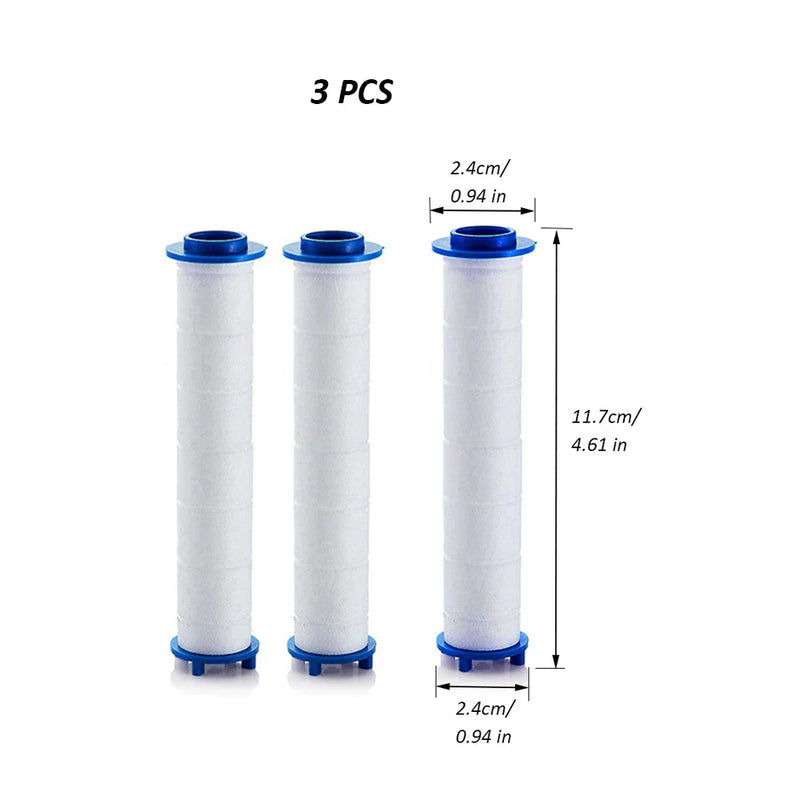 High Pressure Water-Saving Shower Head with Filter - AquaGlow-Refilling filters-State of Style
