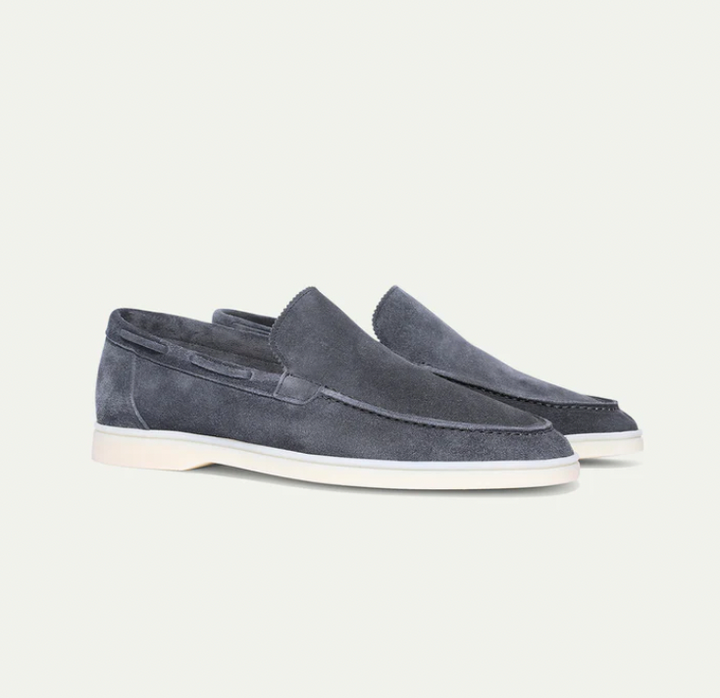 High-quality leather loafers for men - Ricardo-Dark Blue-3.5-State of Style